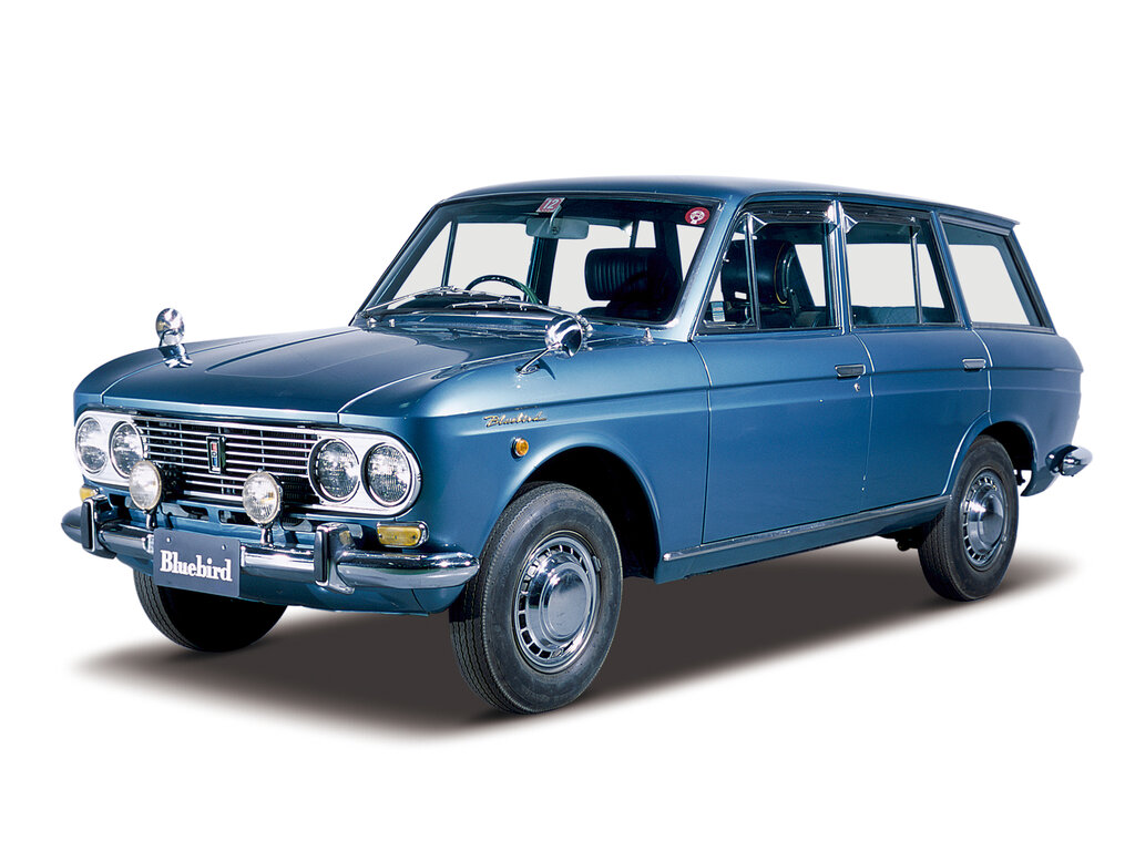 Nissan Bluebird (DP411) 2 поколение, 2-й рестайлинг, универсал (04.1966 - 07.1967)